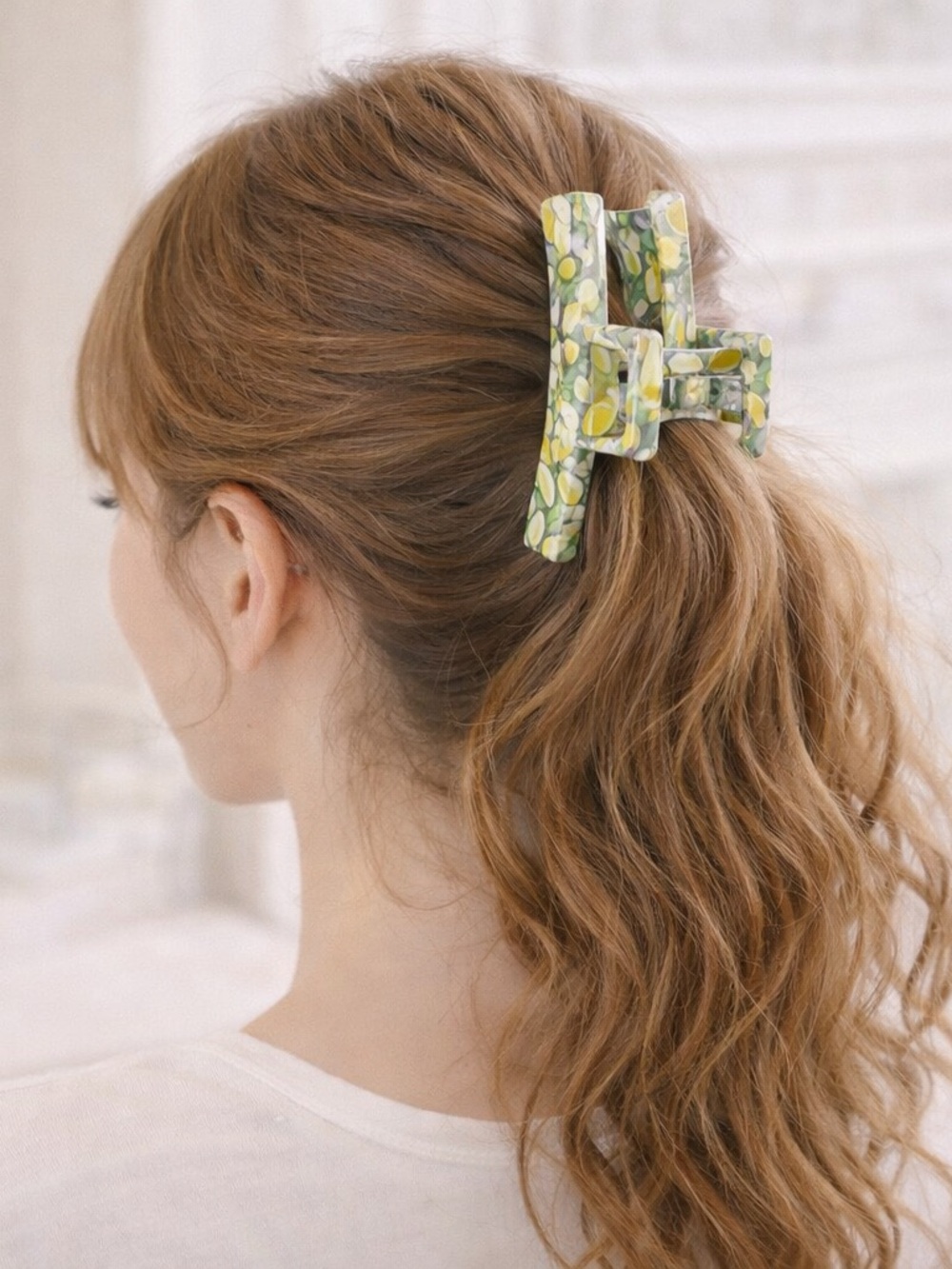 Francesca’s Collections Lemon Claw Clip